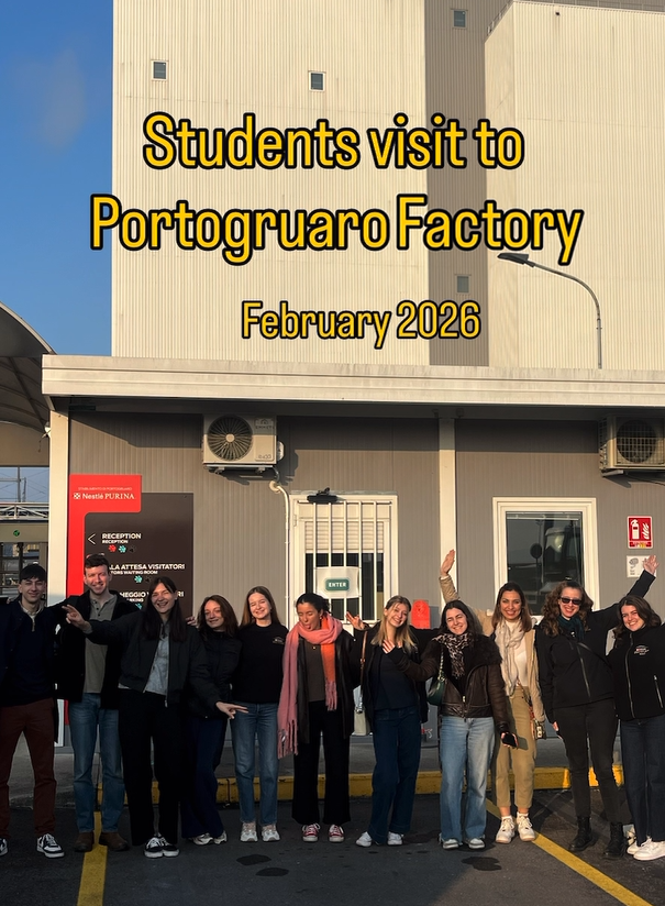 Wizyta studentów w fabryce w Portogruaro