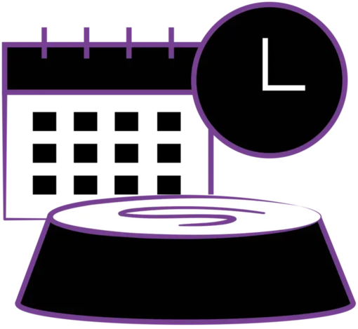 Bow Calendar Icon